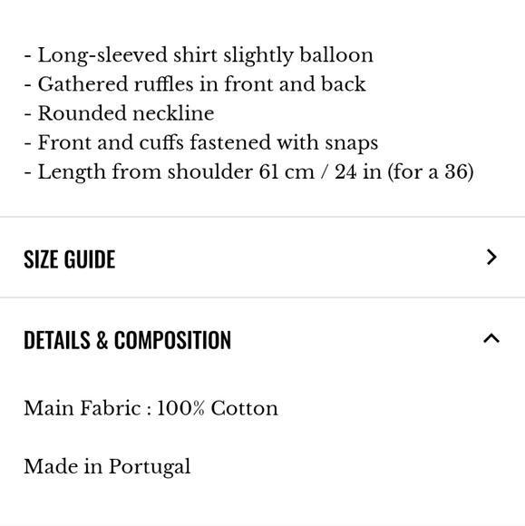 Sezane Angele Shirt - Picture 4 of 13